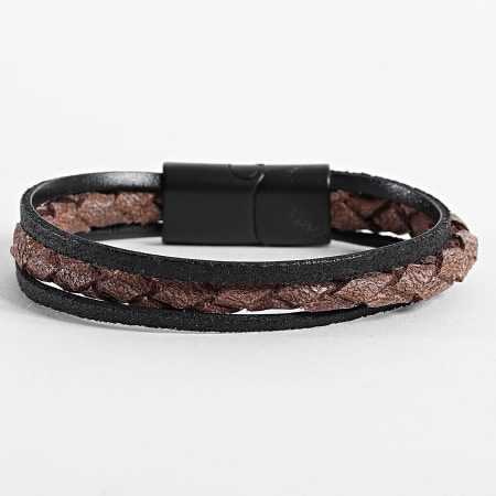 Classic Series - Pulsera Marrón Negra