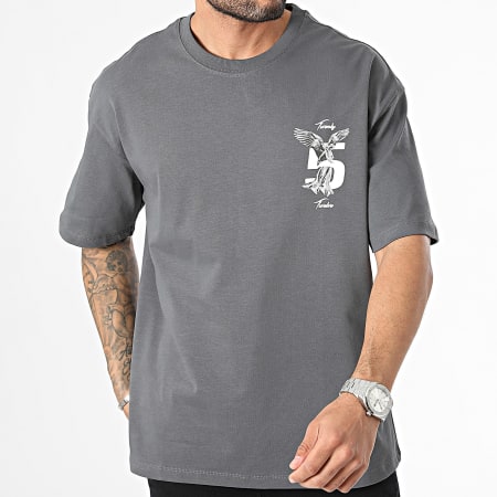 Classic Series - Tee Shirt Oversize Gris Anthracite