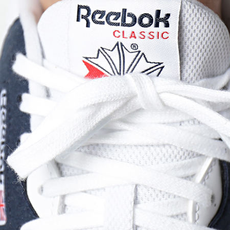 Reebok - Scarpe da ginnastica classiche in nylon 100209146 White Vector Navy Prince Red