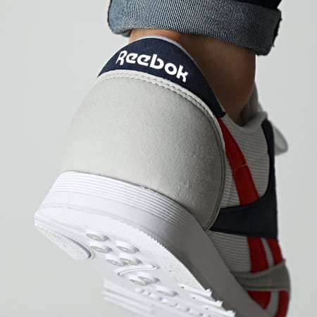 Reebok - Scarpe da ginnastica classiche in nylon 100209146 White Vector Navy Prince Red