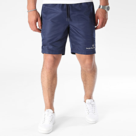 Sergio Tacchini - Gradiente 40540 Pantalones cortos de jogging azul marino