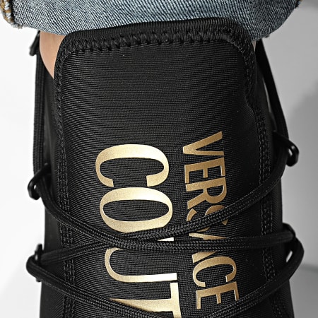 Versace Jeans Couture - Baskets Fondo Dynamic 76YA3SA6-ZS447 Black Gold