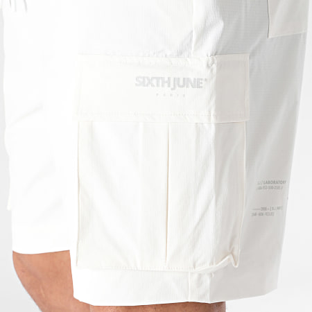 Sixth June - Witte Cargo Korte Broek