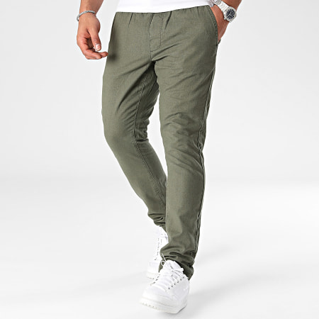 Indicode Jeans - Vitamine 60-333 Chino Broek Khaki Groen