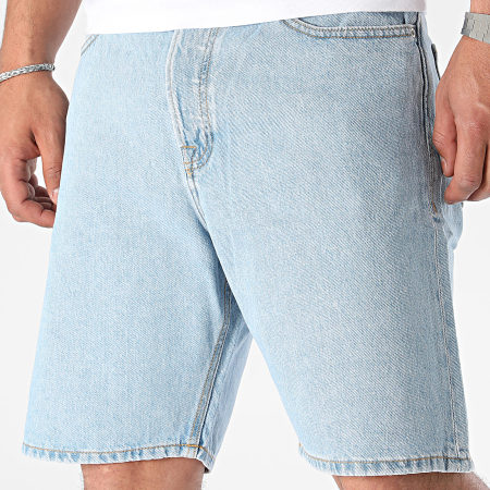 Jack And Jones - Tony Original Pantalones cortos vaqueros azules holgados