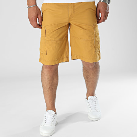 Jack And Jones - Short Cargo Cole Campaign Jaune Moutarde