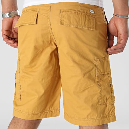 Jack And Jones - Pantalones cortos Cole Campaign Cargo Amarillo Mostaza