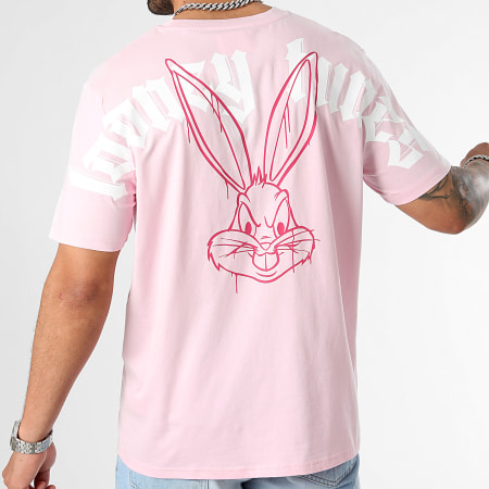 Looney Tunes - Edición limitada de coleccionista Camiseta Bugs Bunny Color Spray Rosa Pastel