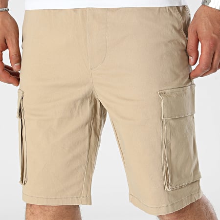 Only And Sons - Pantalones cortos Cam Life Linus Beige Cargo