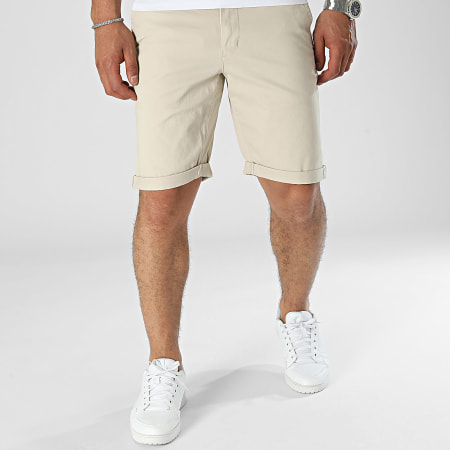 Only And Sons - Pantalones cortos Peter Life Regular Fit Chino Beige