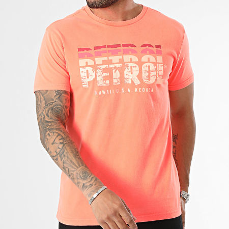 Petrol Industries - Camiseta M-1040-TSR158 Naranja