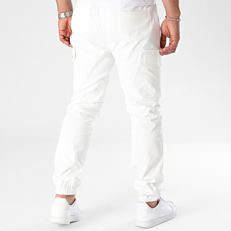 Sixth June - Pantalon Cargo Blanc