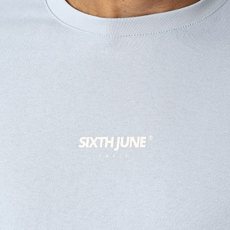 Sixth June - Maglietta oversize blu chiaro