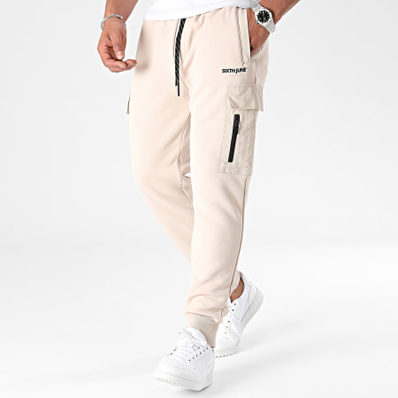 Sixth June - Pantalon Jogging Beige