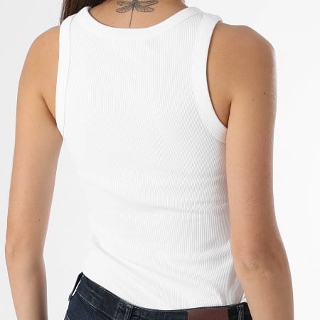 Calvin Klein - Camiseta de tirantes para mujer 3160 Blanco