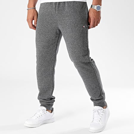 Champion - 219899 Pantalón de chándal gris antracita jaspeado