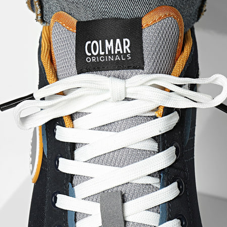 Colmar - Zapatillas Travis Plus Colors 020 Azul Marino Gris Naranja