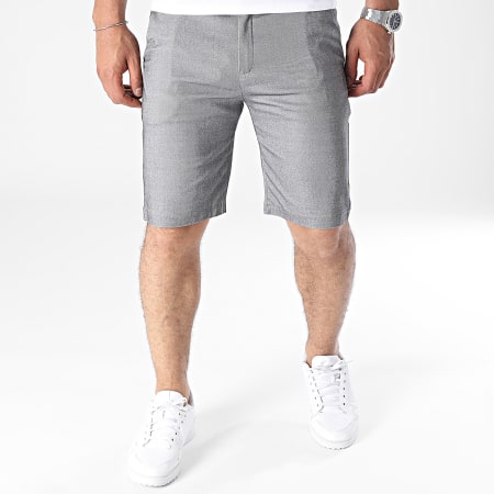 Frilivin - Pantaloncini Chino grigio Heather