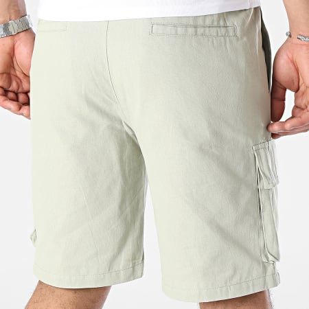 Frilivin - Pantalones cortos cargo caqui verdes