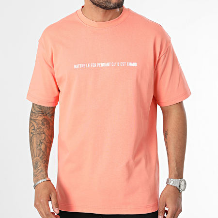 Ikao - Camiseta oversize coral