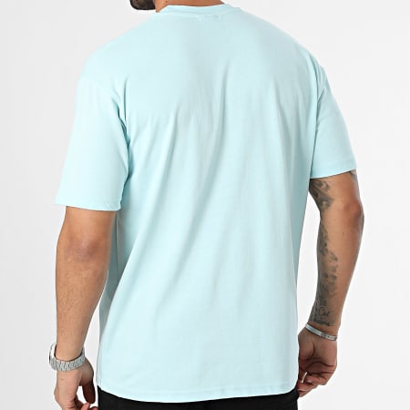Ikao - Camiseta oversize azul claro