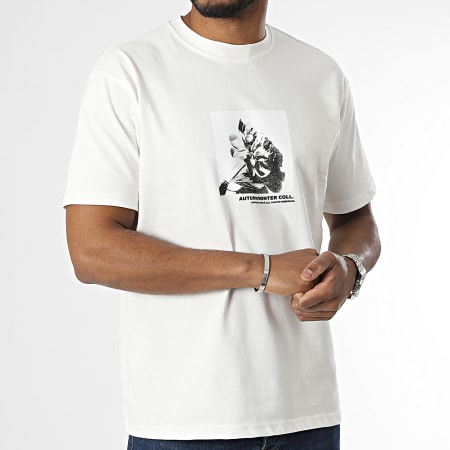 Ikao - Camiseta oversize blanca
