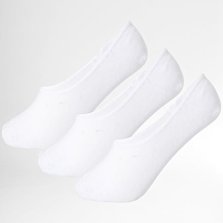 Only And Sons - 3 Pares Calcetines Invisibles Finch Blanco