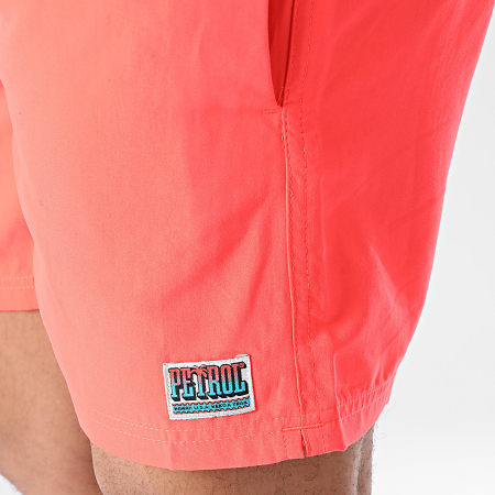 Petrol Industries - M-1040-SWS950 Pantaloncini da bagno rosso fluo