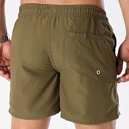 Petrol Industries - Shorts de baño M-1040-SWS950 Caqui Verde