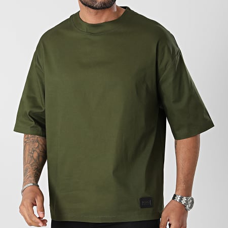 Uniplay - Camiseta oversize verde caqui