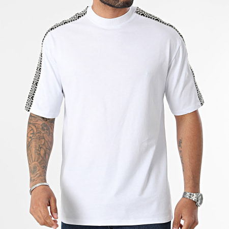 Uniplay - Camiseta de rayas blanca