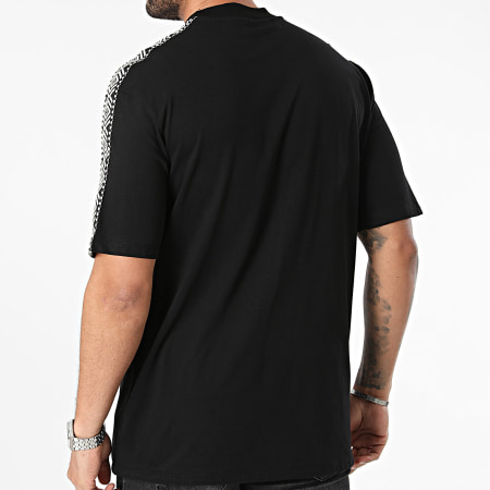 Uniplay - Tee Shirt A Bandes Noir
