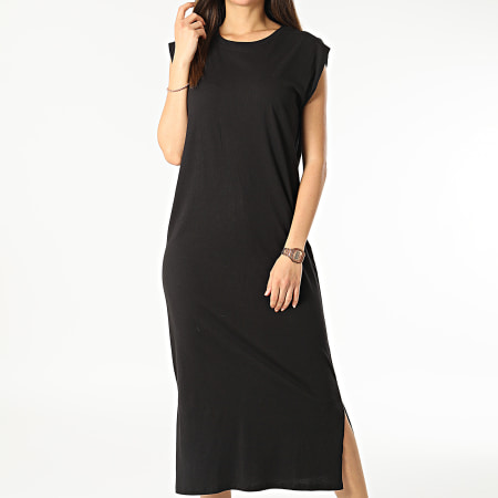 Vero Moda - Robe Longue Femme Anna Glenn Noir