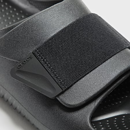 Crocs - Claquettes Mellow Luxe Recovery Slide Noir