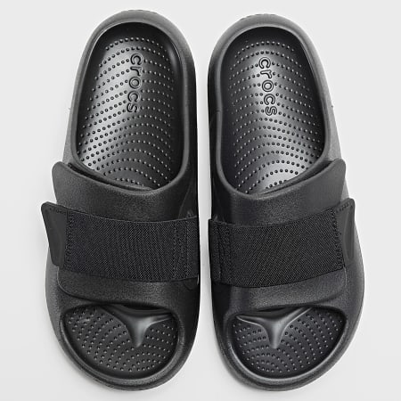 Crocs - Claquettes Mellow Luxe Recovery Slide Noir