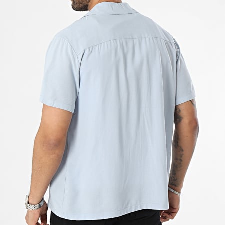 Frilivin - Camisa azul claro de manga corta