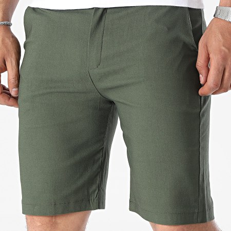 Frilivin - Pantaloncini Chino Verde Khaki