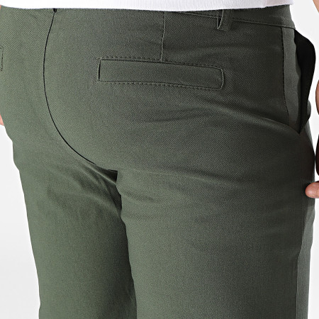 Frilivin - Khaki Groene Chino Shorts