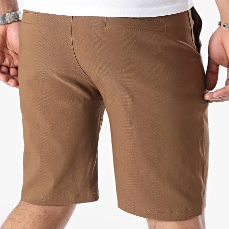 Frilivin - Pantalones cortos chinos Marrón