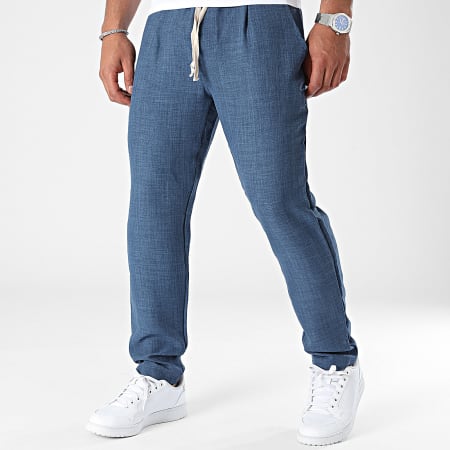 Frilivin - Pantaloni blu scuro screziati