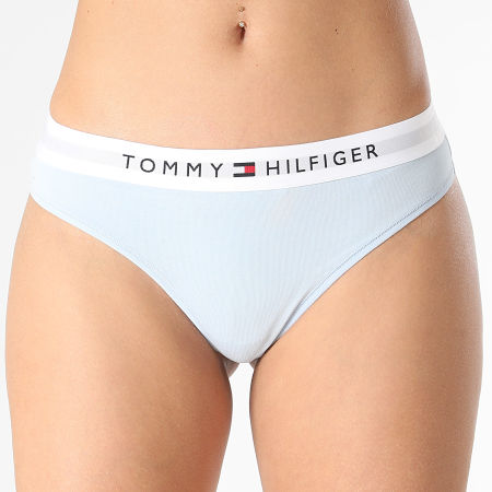 Tommy Hilfiger - Tanga de mujer 4146 Azul claro