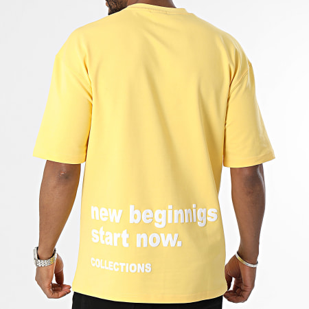 Classic Series - Camiseta oversize amarilla