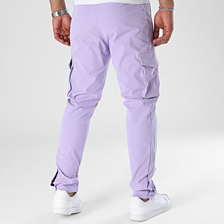 Frilivin - Pantalon Cargo Violet