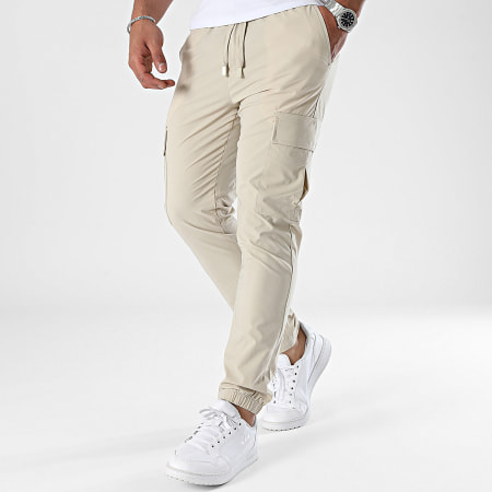 John H - Beige joggingbroek