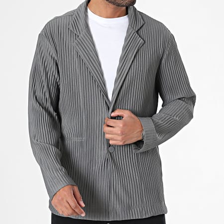 John H - Chaqueta gris marengo