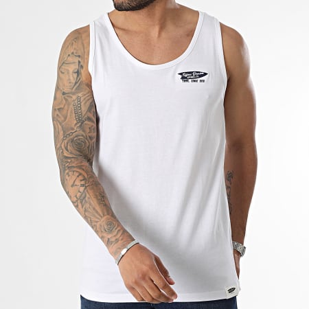 Tiffosi - Camiseta de tirantes Rosco 10054387 Blanco