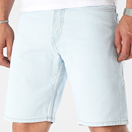 Tiffosi - Loose Fit Jean Shorts 10054398 Blauw gewassen