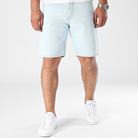 Tiffosi - Loose Fit Jean Shorts 10054398 Blauw gewassen