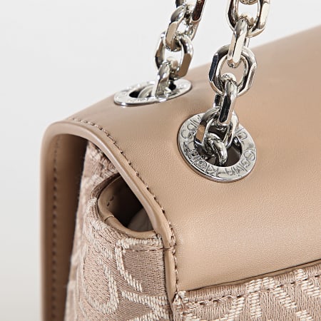 Calvin Klein - Sac A Main Femme Re-Lock Conv Shoulder Bag 2641 Taupe