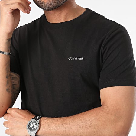 Calvin Klein - Tee Shirt Enlarged Back Logo 3106 Noir